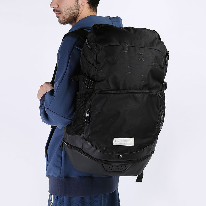  черный рюкзак PUMA Basketball pro Backpack 7797401 - цена, описание, фото 1